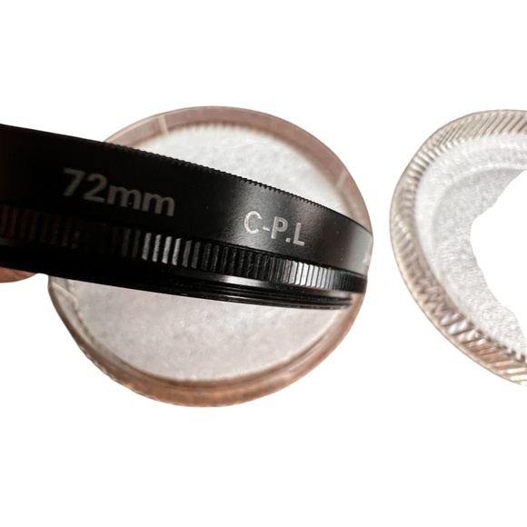 Crystal Optics 72mm C-P.L Crew In Filter Made in Japan Pre-owned - Picture 4 of 5